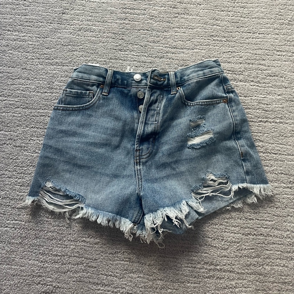 Pacsun vintage high rise jean shorts